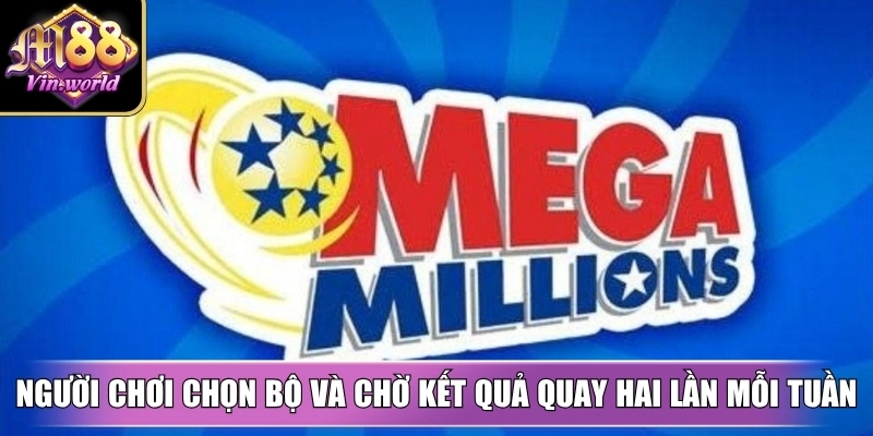 Người chơi chọn bộ và chờ kết quả quay hai lần mỗi tuần