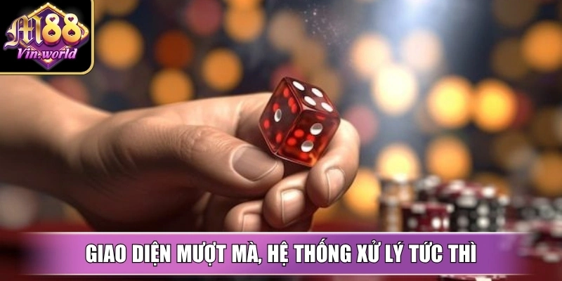 Tài xỉu M88vin: Lối chơi đơn giản, thưởng cực nhanh Giao diện mượt mà, hệ thống xử lý tức thì mang lại trải nghiệm liền mạch