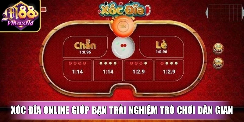 Xóc đĩa online tại M88vin – Cược chuẩn, đổi thưởng lớn Xóc đĩa online giúp người chơi trải nghiệm trò chơi dân gian mọi lúc, mọi nơi